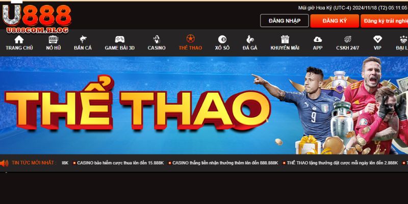 Sức hút của thể thao U888 chưa bao giờ giảm